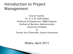Project Management