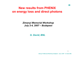 New results from PHENIX on energy loss and direct photons