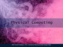 Physical Interaction in Communication Design