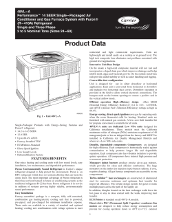 Carrier 48VL Product Data Specifications