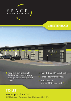 to lEt - Space Business Centres