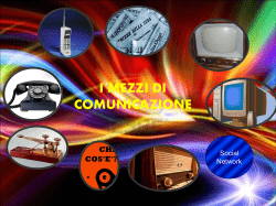 i mezzi di comunicazione - Istituto Comprensivo "GB Rubini"