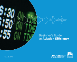 Beginner`s Guide to Aviation Efficiency