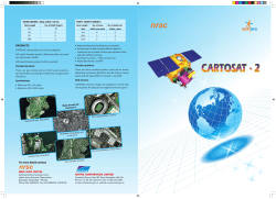 cartosat - 2 - National Remote Sensing Centre