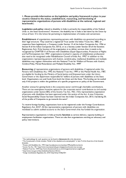 Equals Centre for Promotion of Social Justice India