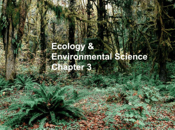 ecology - BiologybyFemia