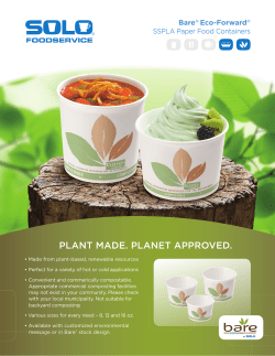 PLANT MADE. PLANET APPROVED.