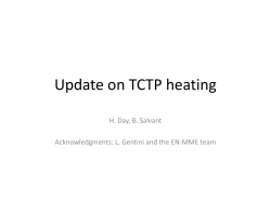 Update_on_TCTP_heating