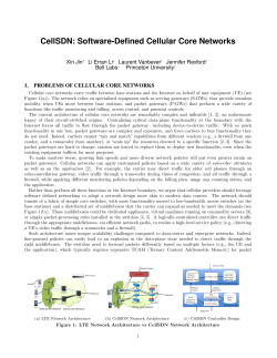 CellSDN: Software-Defined Cellular Core Networks