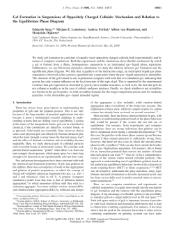 Gel Formation in Suspensions of Oppositely