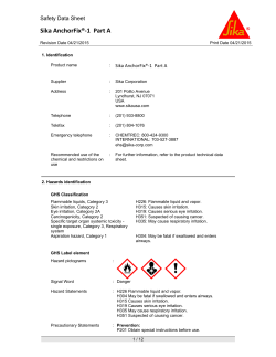 Sika AnchorFix&reg;-1 Part A