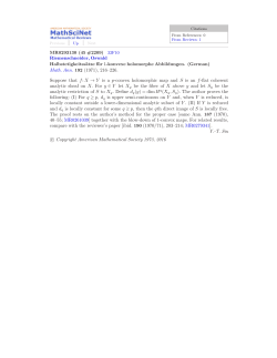 Math. Ann. 192 (1971), 216&ndash;226. Suppose that f: X &rarr; Y is a p