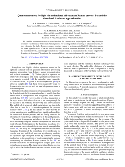 Quantum memory for light via a stimulated off