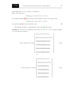 A Common Fixed Point Theorem in G-Metric Spaces 95