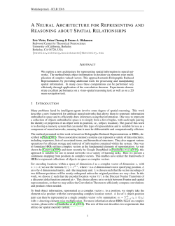 a neural architecture for representing and reasoning