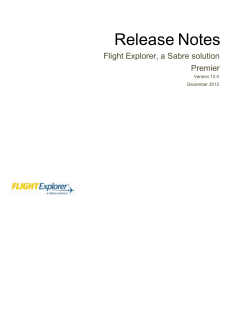 New Features 2 - Flight Explorer