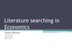 Literature searching