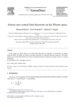 Almost sure central limit theorems on the Wiener space