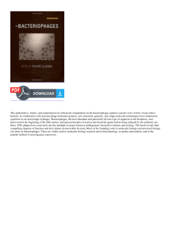 The Bacteriophages Ebook Full