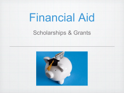 Financial Aid Part 2 - Fulton County Schools
