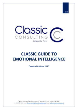 Classic Guide to Emotional Intelligence
