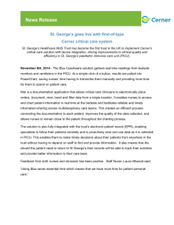 Read moreSt George`s is the first in the UK to implement Cerner`s