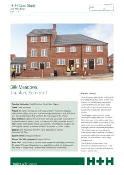 Silk Meadows, Taunton, Somerset