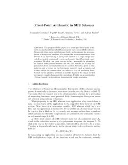 Fixed-Point Arithmetic in SHE Schemes
