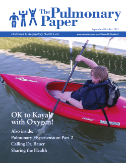 OK to Kayak with Oxygen!