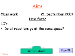 Aims