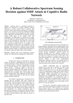 A Robust Collaborative Spectrum Sensing Decision against