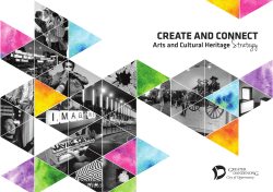 Arts and Cultural Heritage Strategy