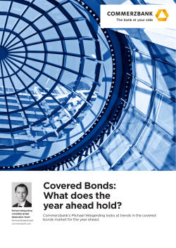 Covered Bonds: What does the year ahead hold?