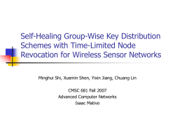 Self-Healing Group-Wise Key Distribution Schemes
