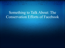 Is Facebook being environmentally responsible?
