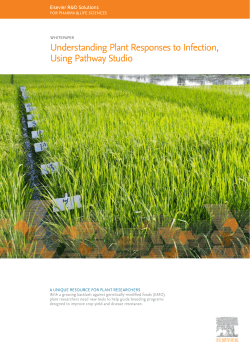Understanding Plant Responses to Infection, Using