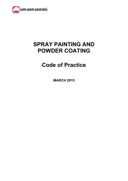 Spray Painting and Powder Coating Code of
