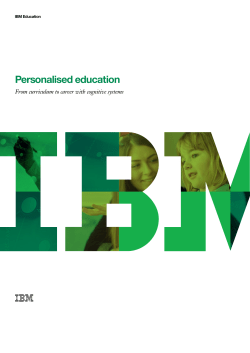 Personalised education
