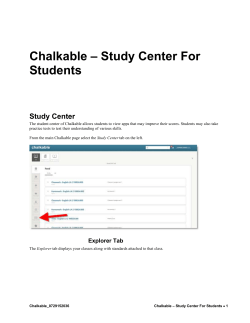 Chalkable &ndash; Study Center For Students