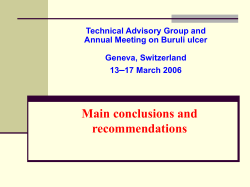 control activities - World Health Organization