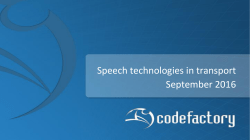 CF Vocalizer TTS presentation
