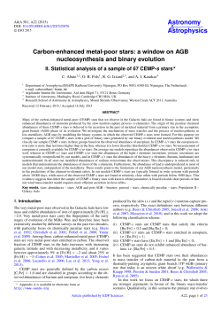 Carbon-enhanced metal-poor stars: a window on AGB