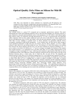 Optical Quality ZnSe Films on Silicon for Mid