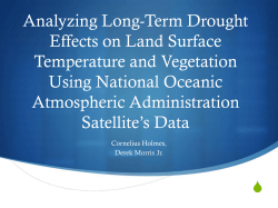 Analyzing Long-Term Drought Effects on Land Surface Temperature