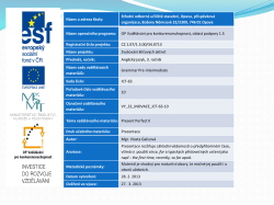 Present_Perfect_IIA - SOU stavebn&iacute;, Opava, po