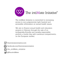 The intiMate Initiative is committed to increasing access to non