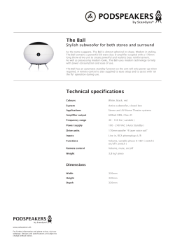 The Ball Technical specifications
