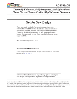 ACS758xCB - Allegro MicroSystems