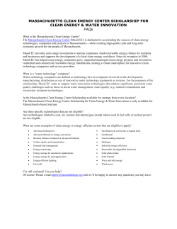 MassCEC FAQs (1)