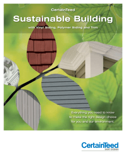 Sustainable Building